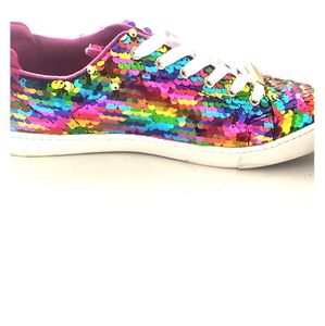 ALDO Rainbow Sequined Sneaker